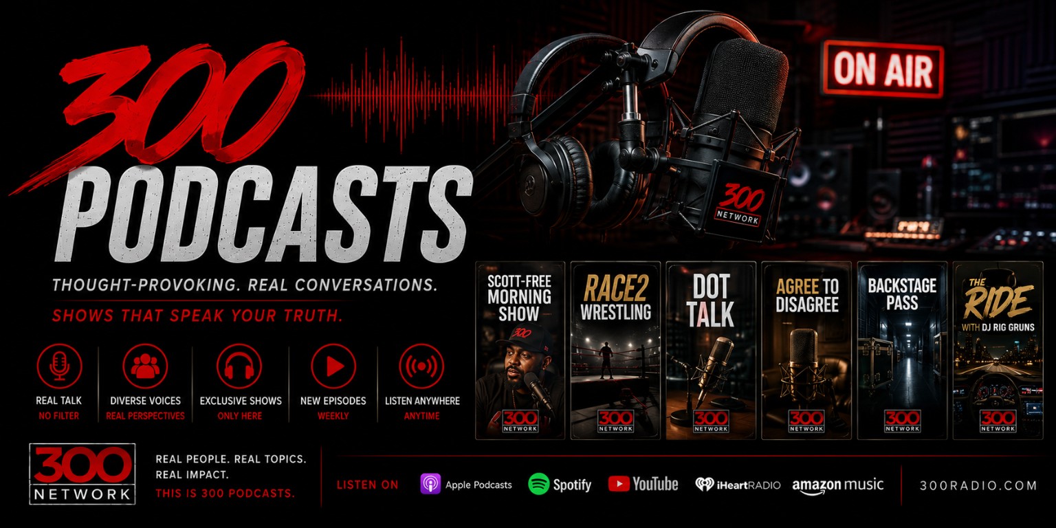 300 Podcasts